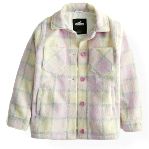 Hollister Brushed Shirt Jacket Winter 